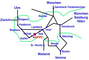 Lageplan Kappl